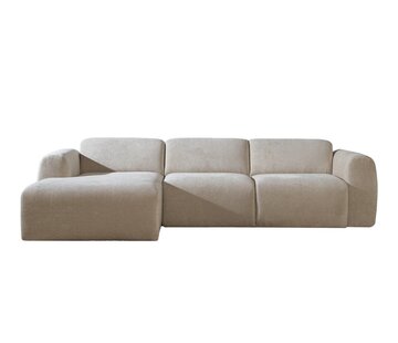 Bronx71 Hoekbank links Maine chenille beige