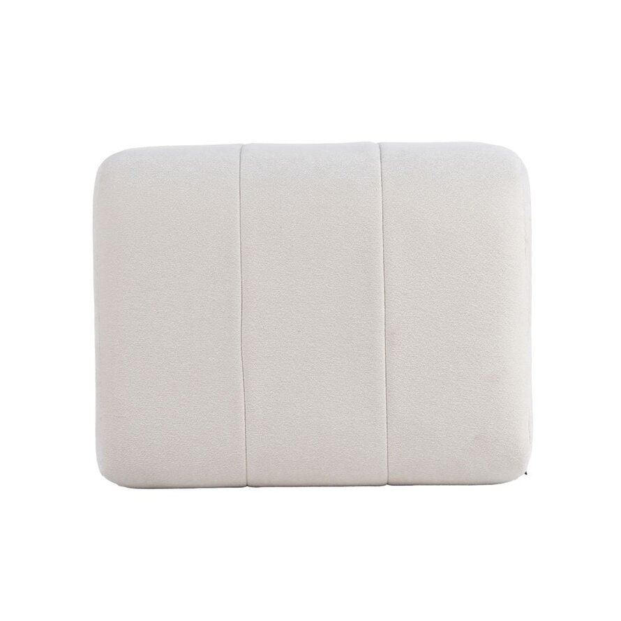 Modulaire hocker Seth chenille off white