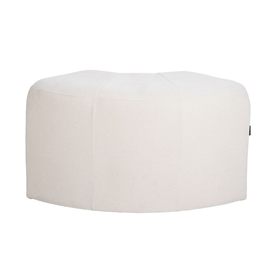 Modulaire hoekhocker Seth chenille off white