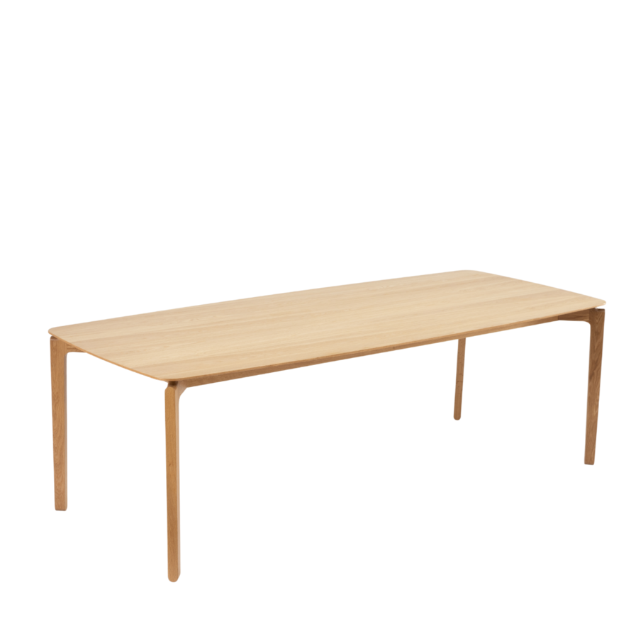 Eettafel Cala naturel eiken 220 x 100 cm