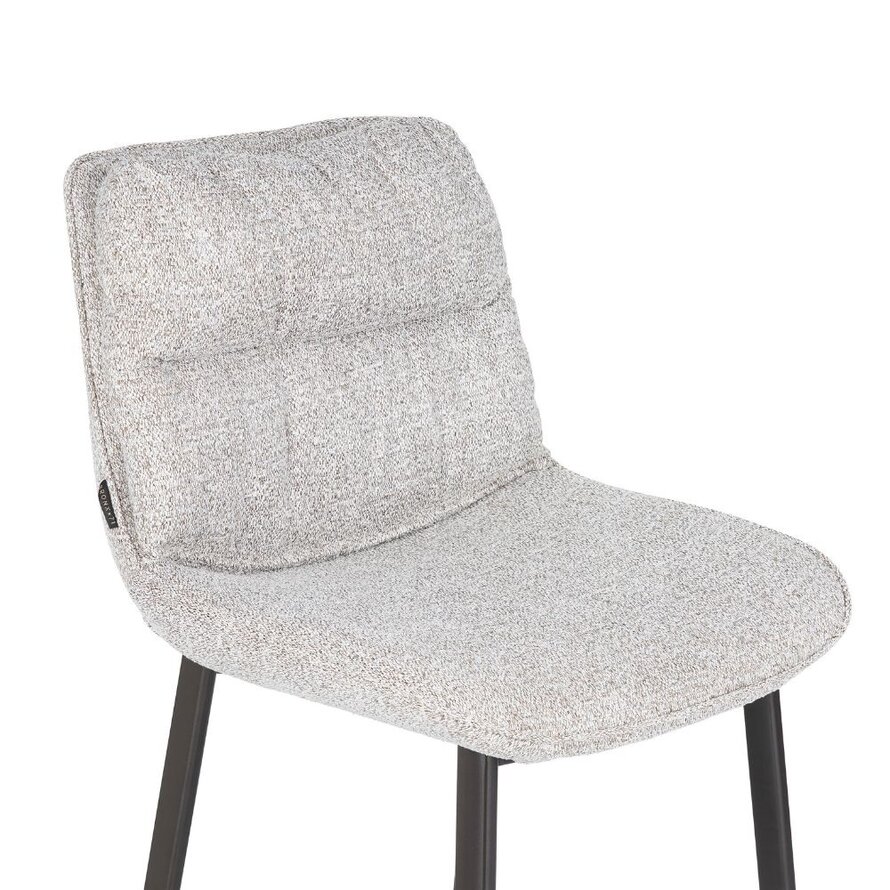 Barkruk Trevi gemêleerd off white/bruin 68 cm