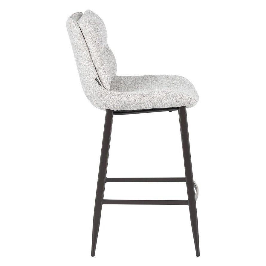 Barkruk Trevi gemêleerd off white/bruin 68 cm