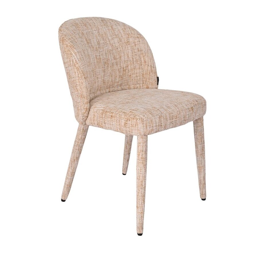 Stoel Charlie chenille beige