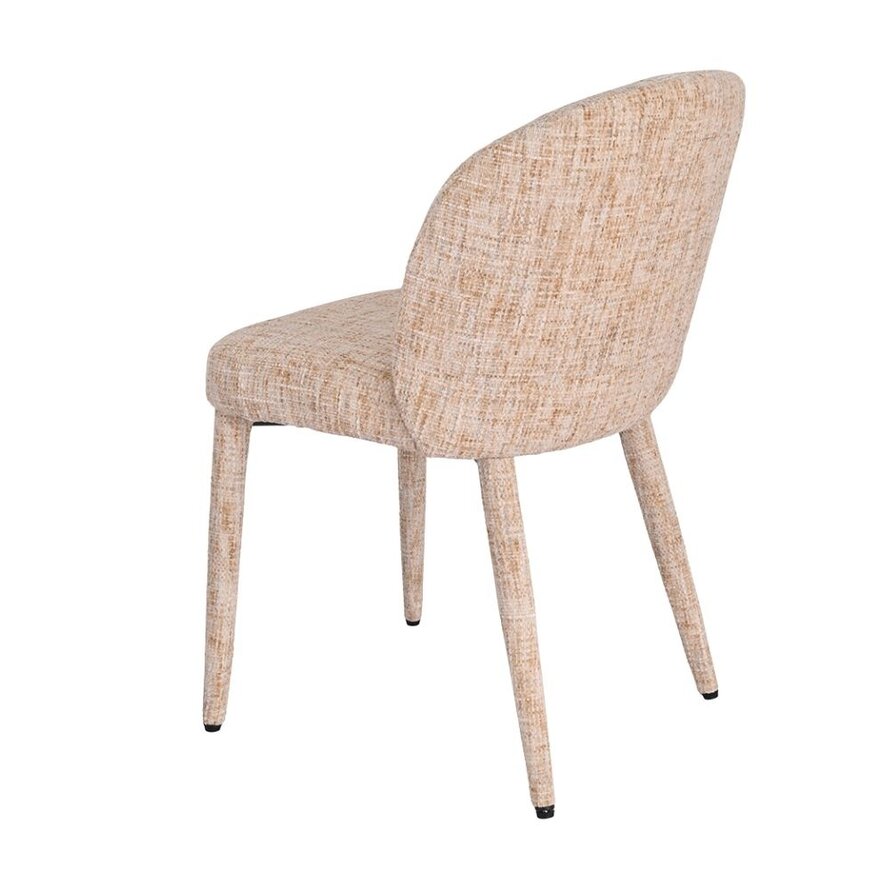 Stoel Charlie chenille beige