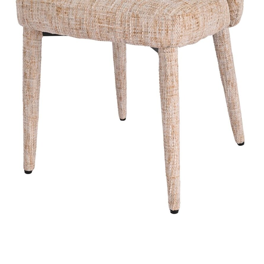 Stoel Charlie chenille beige