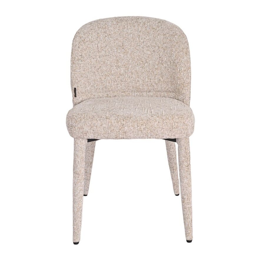 Stoel Charlie chenille taupe