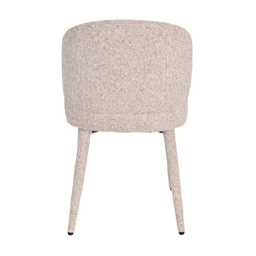 Stoel Charlie chenille taupe