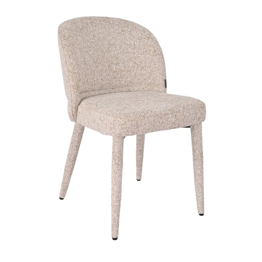 Stoel Charlie chenille taupe