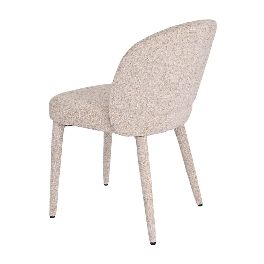 Stoel Charlie chenille taupe