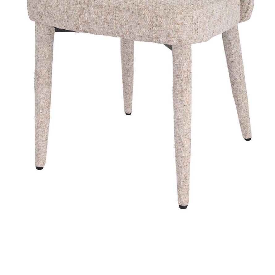 Stoel Charlie chenille taupe