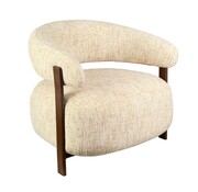Bronx71 Fauteuil Grace chenille beige