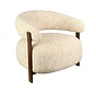 Fauteuil Grace chenille beige
