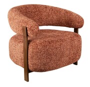 Bronx71 Fauteuil Grace chenille koper