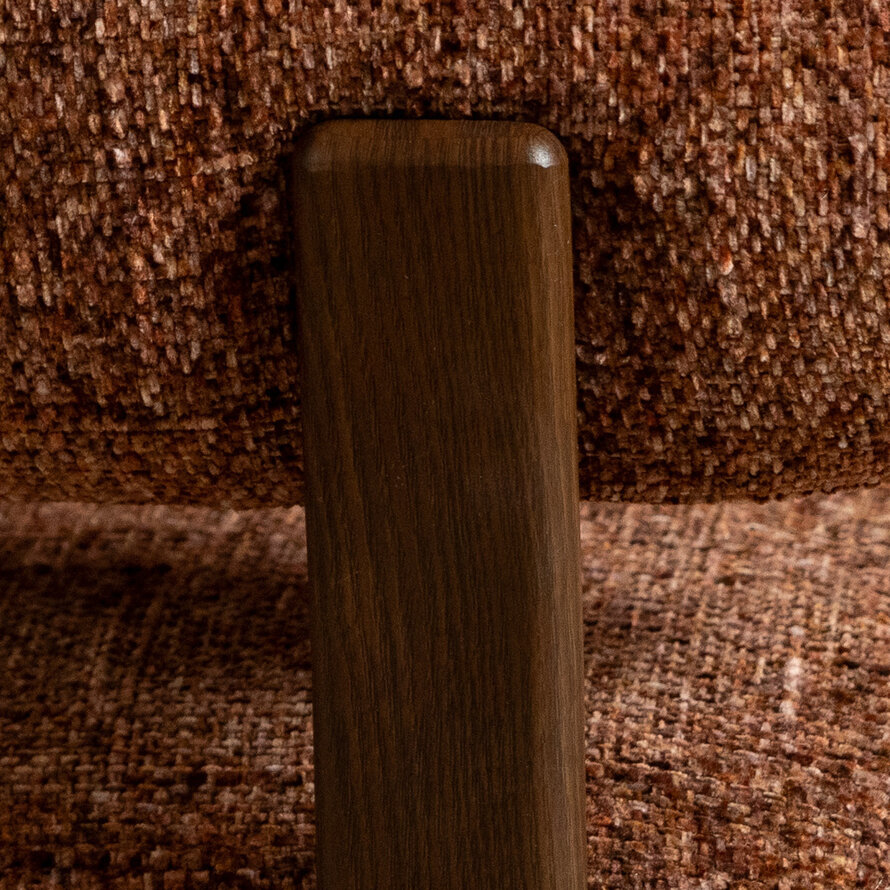 Fauteuil Grace chenille koper