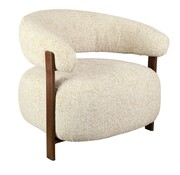 Bronx71 Fauteuil Grace chenille taupe