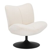 Bronx71 Fauteuil Lise draaibaar chenille off white