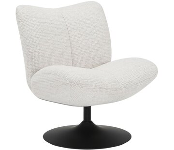 Bronx71 Fauteuil Moira draaibaar polyester beige