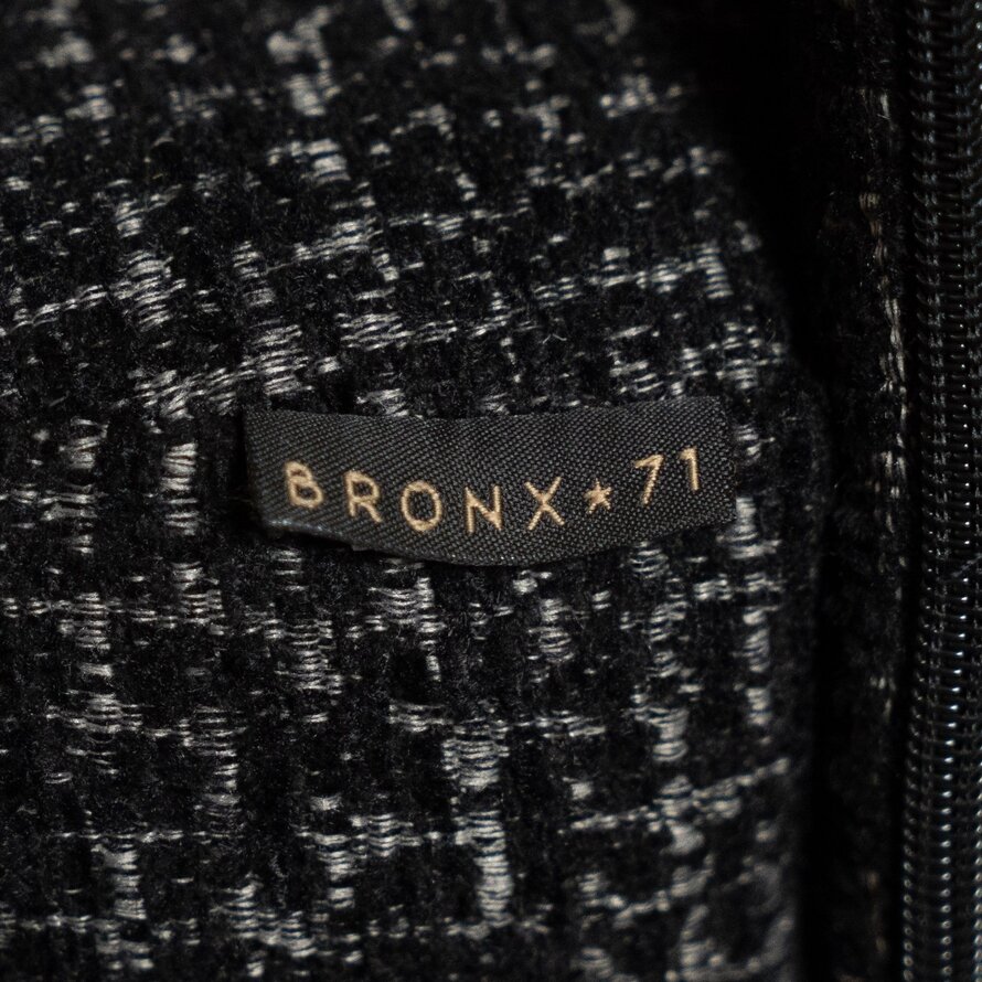 Fauteuil Gino draaibaar polyester zwart