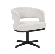 Bronx71 Fauteuil Gino draaibaar polyester beige