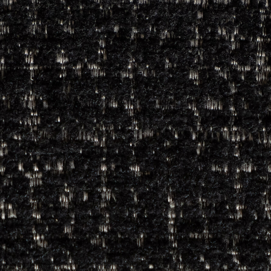 Draaibare stoel Coco polyester zwart