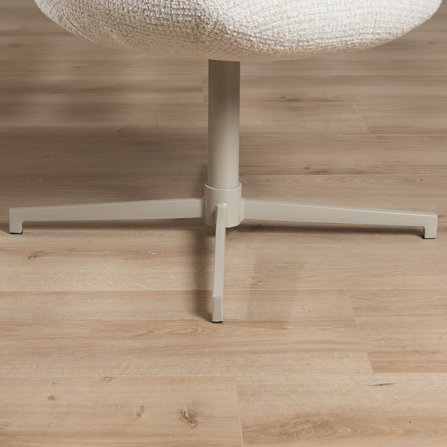 Draaibare stoel Coco polyester beige