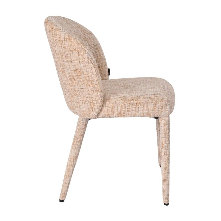 Stoel Charlie chenille beige