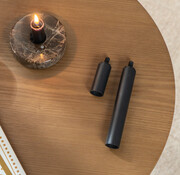 Bronx71 Barkrukpoten Mikky en Fiona zwart metaal