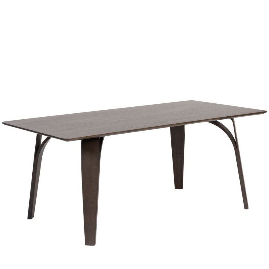 Eettafel Flint walnoot 180 x 90 cm