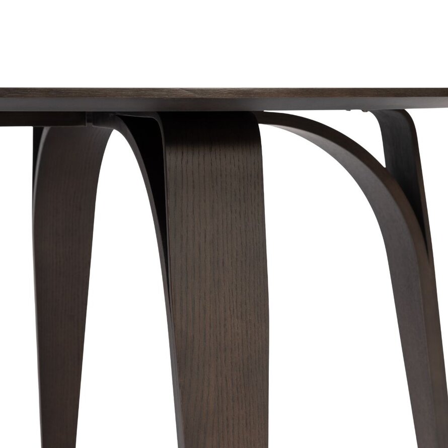 Eettafel Bowie rond walnoot Ø 120 cm