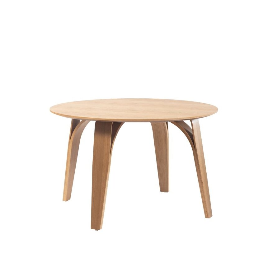 Eettafel Bowie rond naturel eiken Ø 120 cm