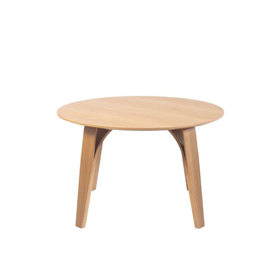 Eettafel Bowie rond naturel eiken Ø 120 cm