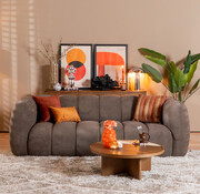 Bronx71 3-zitsbank Luca bruin chenille