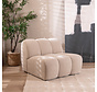Fauteuil Luca chenille beige