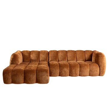 Bronx71 Hoekbank links Luca chenille koper