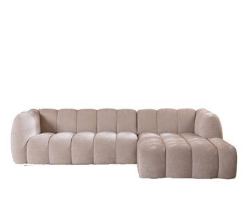 Bronx71 Hoekbank rechts Luca chenille sand