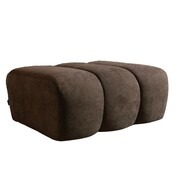 Bronx71 Hocker Luca chenille bruin