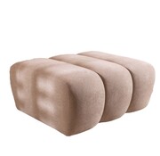 Bronx71 Hocker Luca chenille beige
