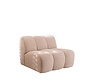 Fauteuil Luca chenille beige