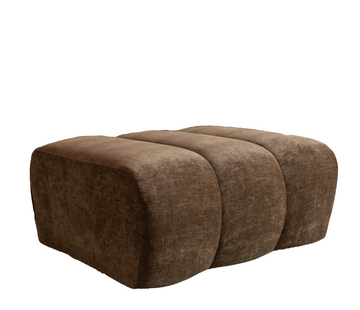 Bronx71 Hocker Luca chenille mocha