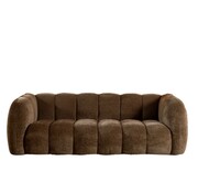 Bronx71 3-zitsbank Luca mocha chenille