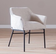 Bronx71 Stoel Nubo chenille sand