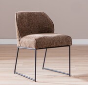 Bronx71 Stoel Momo chenille mocha