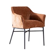 Bronx71 Stoel Nubo chenille koper