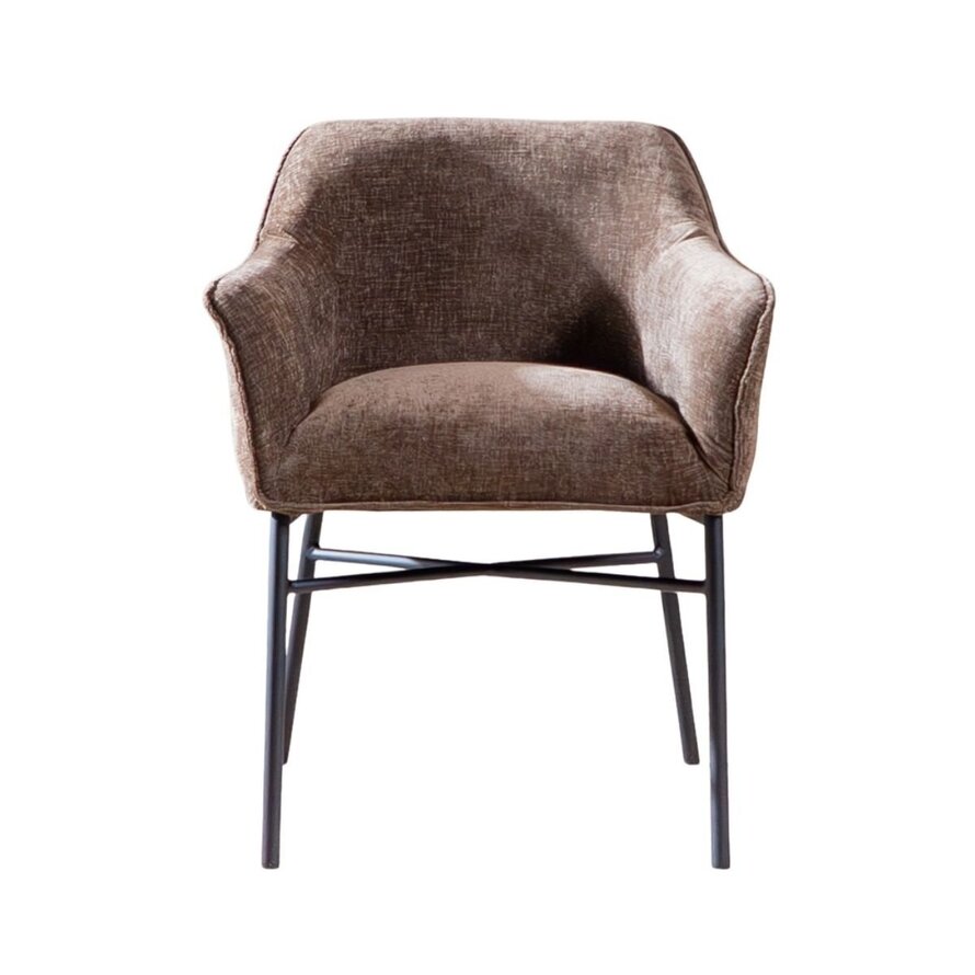 Stoel Nubo chenille mocha