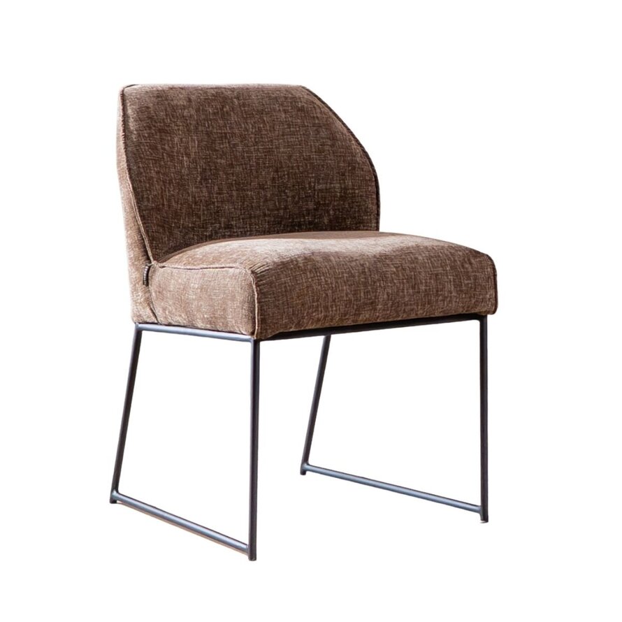 Stoel Momo chenille mocha