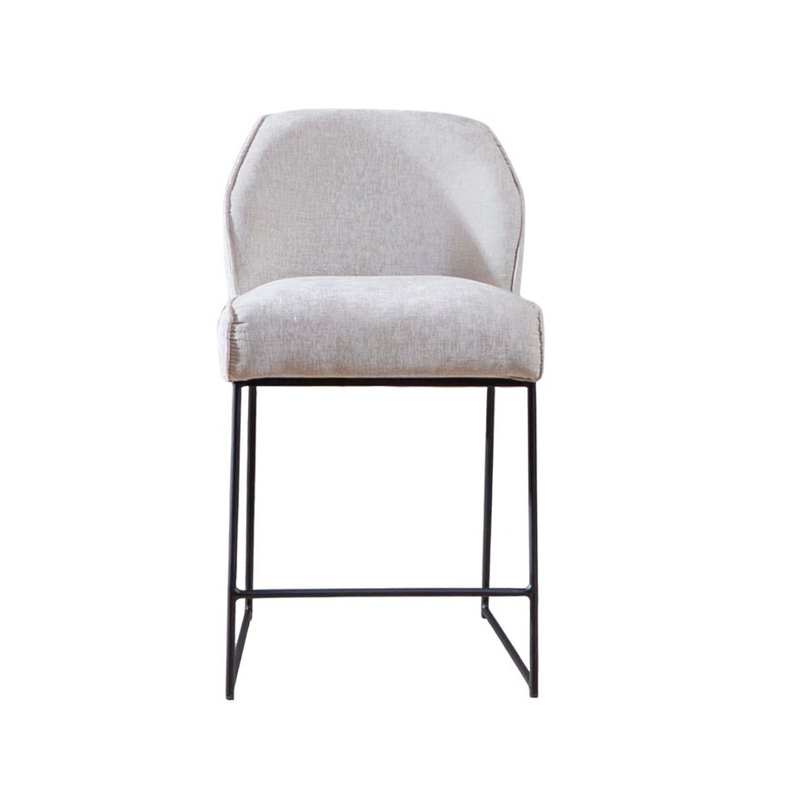 Barkruk Momo chenille sand 73 cm