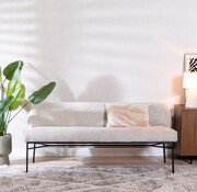Bronx71 Eetkamerbank Momo chenille sand 155 cm