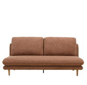 Bronx71 Slaapbank 2 persoons Lauri terracotta bouclé mélange