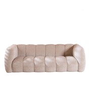 Bronx71 3-zitsbank Luca sand chenille