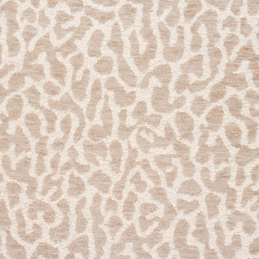 Stoel Leo taupe leopard